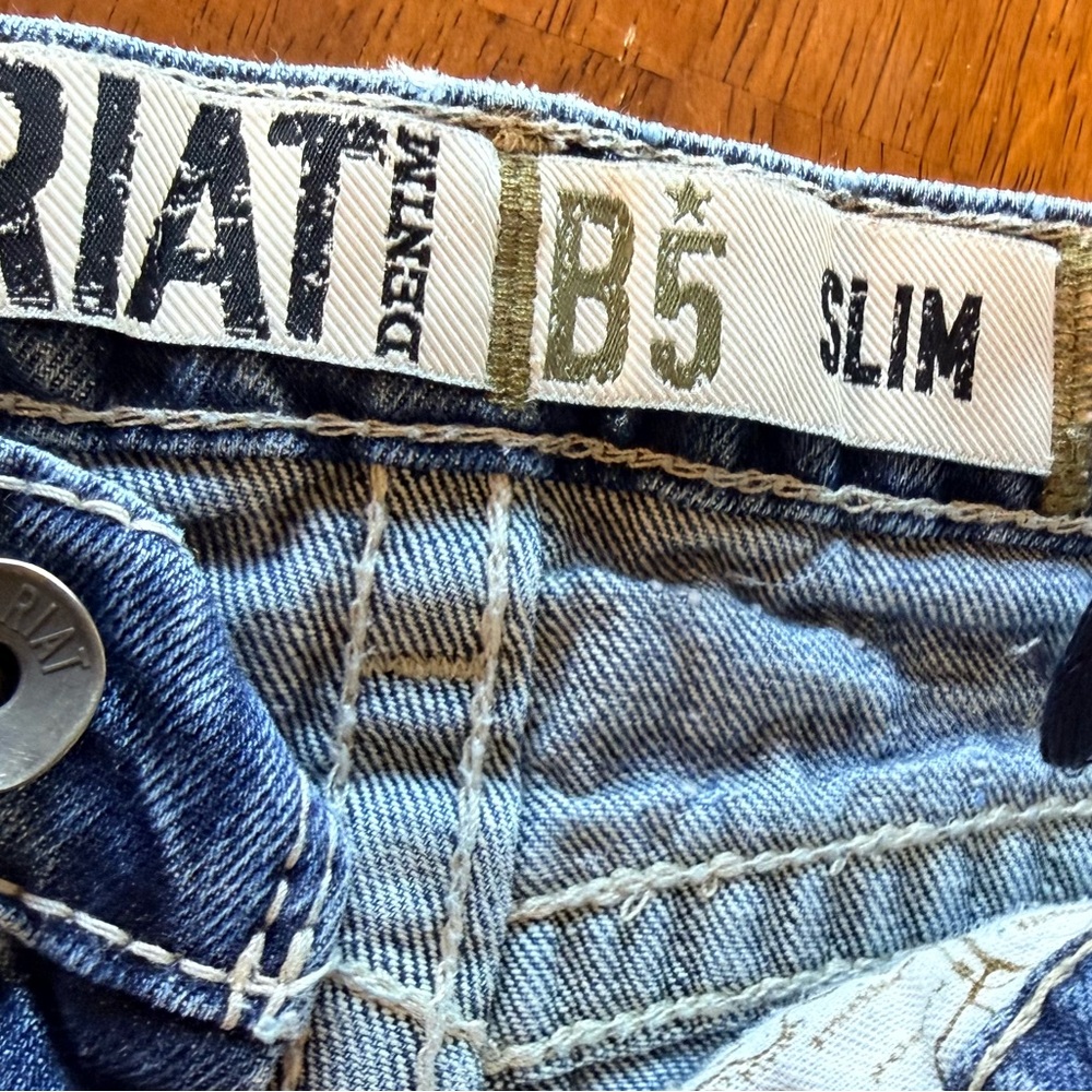 Ariat B5 Slim Fit Blue Jeans